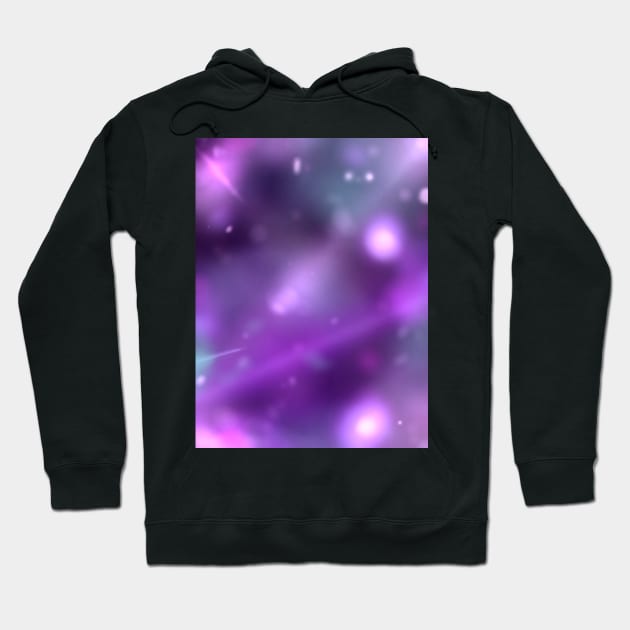 Purple Stage Lighting Background Hoodie by Sophprano